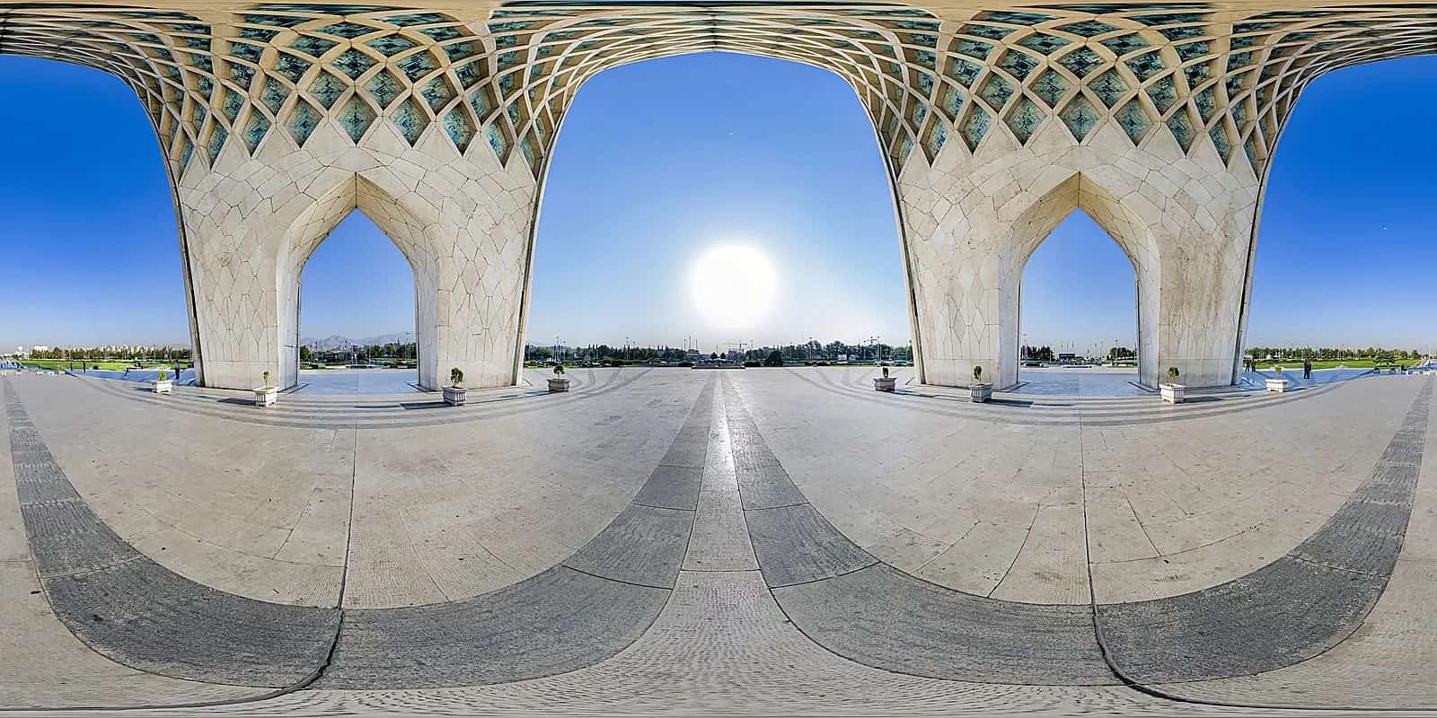Azadi (Shahyad) Tower virtual museum preview