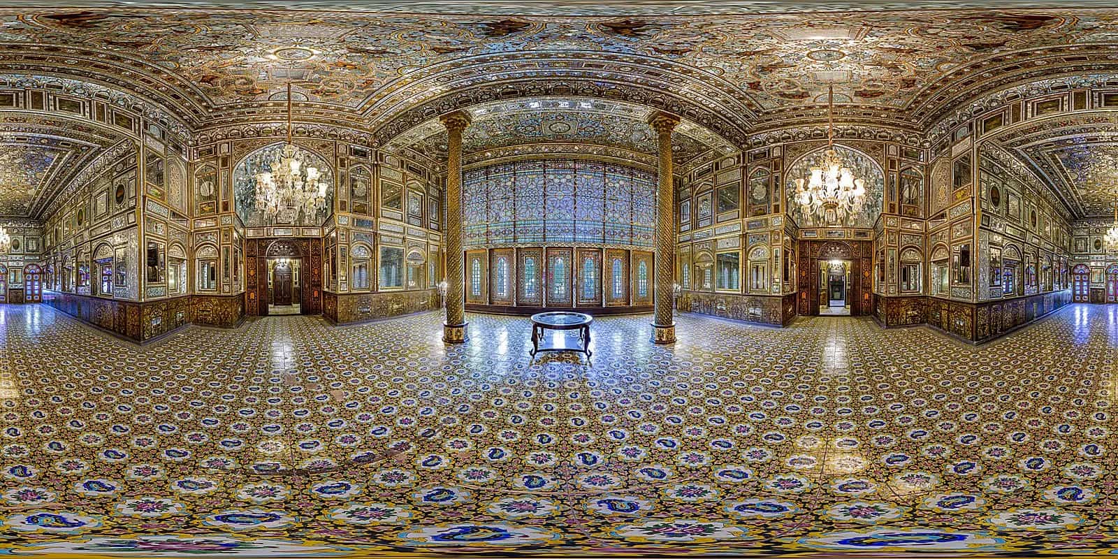 Golestan Palace virtual museum preview